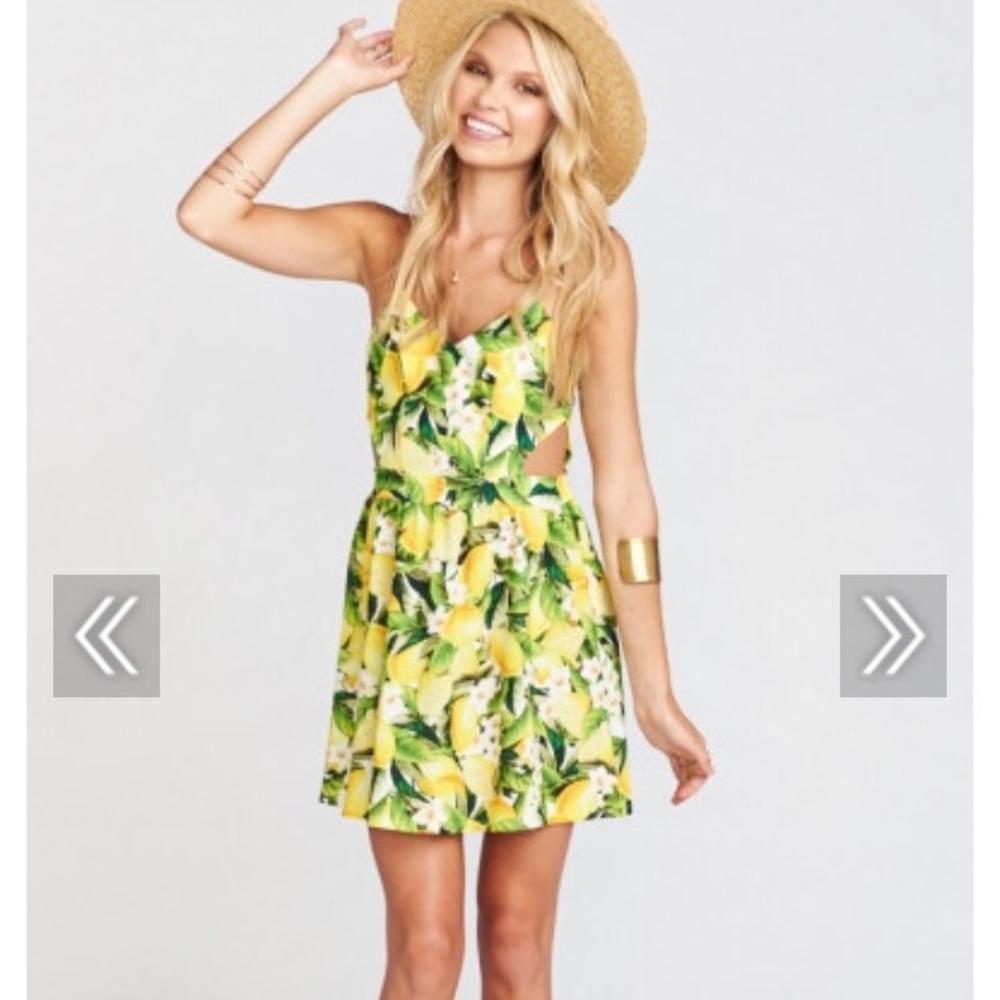 NWT Show Me Your Mumu piper lemon dress 👗 🍋